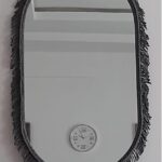 Large Macrame Mirror