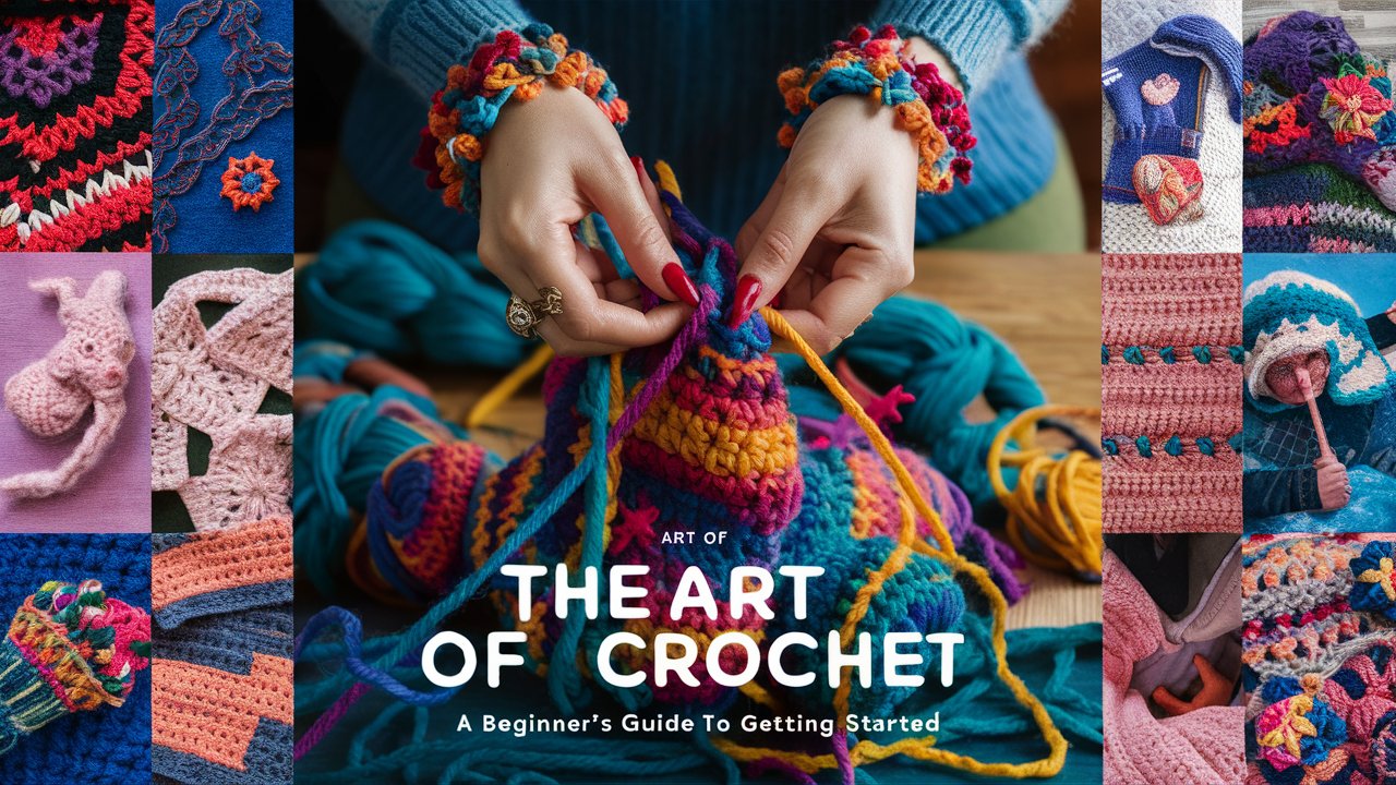 The Art of Crochet: A Beginner's Guide to Getting Started